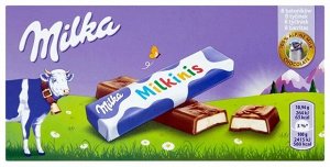 Шоколад с молочной начинкой Milka Milkinis stick Милка Милкинис 87,5 гр