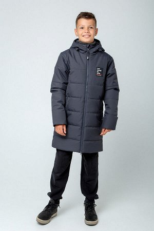 Пальто зимнее для мальчика Crockid ВКБ 36061/4 ГР