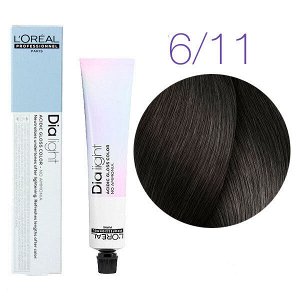 Loreal Professionnel, краска для волос ДИАЛАЙТ 6.11 50мл