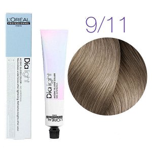 Loreal Professionnel, краска для волос ДИАЛАЙТ 9.11