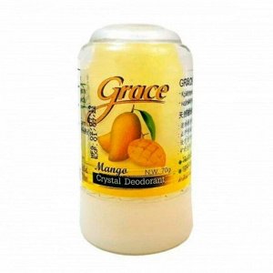 Дезодорант кристаллический натуральный Манго 70 гр Grace Deodorant Mango