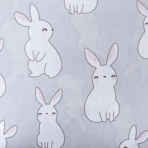 Постельное белье Этель 1,5 сп Cute rabbit 143x215 см, 150x214 см, 50x70 см -1 шт