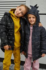 Куртка Дино Рефлект grey камуфляж