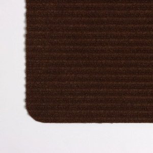 Коврик влаговпитывающий Latt High, 40x60 см, латексная пропитка, цвет коричневый