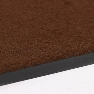 Коврик влаговпитывающий Tuff, 40x60 см, цвет коричневый