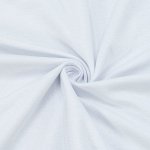 Ткань на отрез кулирка М-2000 Компакт пенье цвет белый