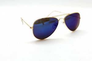 Солнцезащитные женские  - 3025 золото синий