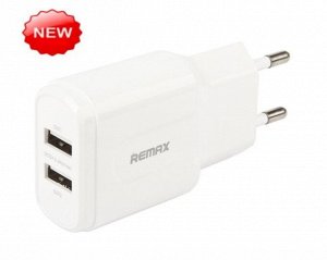 Адаптер сетевой универсальный RP-U22 2.4A 2 USB Remax