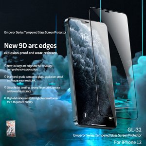 Стекло защитное Remax для iPhone Monarch Series 9D HD (0.25 мм) GL-32