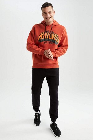 Defacto Fit NBA New York Knicks Licensed Oversize Толстовка