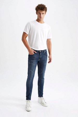 Джинсы Skinny Comfort Fit из экологичного материала