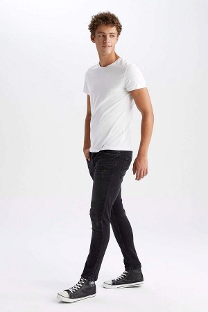 Джинсы Skinny Comfort Fit из экологичного материала