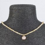 Бусы из Цитрина с подвеской