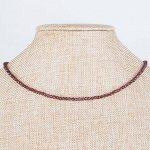 Бусы из Граната огранка