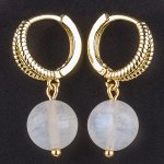 Серьги из Лунного камня