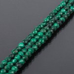 Бусины для украшений из Малахита огранка
