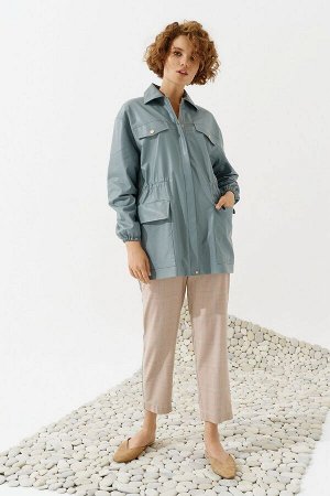 Куртка Рост: 164 Состав ткани: ПУ-100% ; Универсальная куртка из премиальной экокожи, которая, благодаря своим уникальным свойствам, практически не отличается от натуральной кожи.