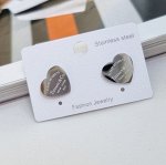 Серьги сталь, цвет серебро, 954980, арт.847.109