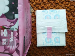 Прокладки, гигиенические для критических дней 24 см/Hue Sanitary pads normal 16 шт, Hummings, Корея, 200 г, (32)