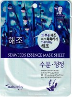 Natureby Тканевая маска для лица с экстрактом морских водорослей. Ю. Корея, 23г. Seaweeds