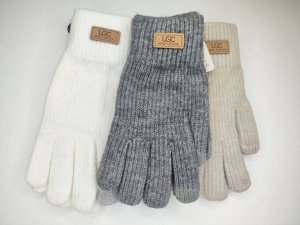 Женские вязанные перчатки