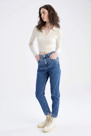 Классические джинсы Mom Fit