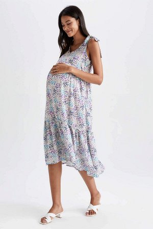 DEFACTO Длинное платье стандартной посадки для беременных