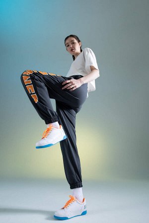 Низ спортивного костюма с принтом Defacto Fit Jogger Standard Fit