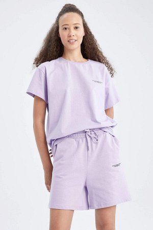 Устойчивые шорты-бермуды Defacto Fit Oversize с двумя карманами