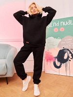 Утепленный спортивный костюм в стиле Casual