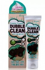 Зубная паста «Mukunghwa»/«Dubble Clean» кремовая с очищающими пузырьками и фитонцидами (коробка) 110 г