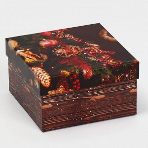 Набор подарочных коробок 6 в 1 «С Новым годом», 10x10x6 - 20x20x11 см