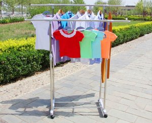 Вешалка для одежды на колёсах Clothes Hanger