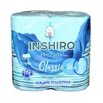 Бумага туалетная INSHIRO Голубой  2-х сл. 4шт. в упак. 1/12 5С24IB
