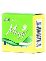 Тампоны , гигиенические MINI 8 штук , Meggi, Болгария