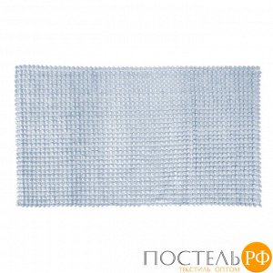 T1212TBLSBLU2 Коврик для ванной Tivolyo home BUBBLES голубой 70X120