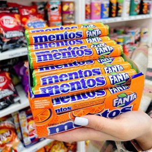 Mentos Fanta Orange 37.5g - Ментос Фанта апельсин