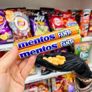 Mentos Fanta Orange 37.5g - Ментос Фанта апельсин