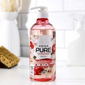 PIGEON Средство PURE APPLE BALM для мытья посуды «Яблоко» (концентрированное) 750 ml