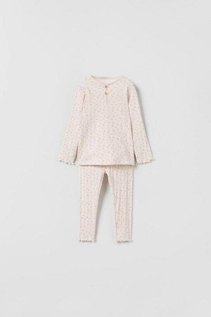 Baby/ пижама с цветочным принтом