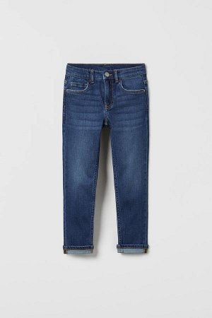 Straight fit authentic wash джинсы