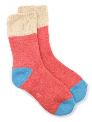 Детские носки утепленные 4-6 лет 16-20 см "Warm" Коралловые