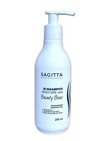 Безсульфатный шампунь для волос увлажняющий Beauty Base M-Shampoo Moisture care 250 мл Sagitta