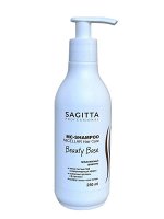 Безсульфатный мицеллярный шампунь Beauty Base MC-Shampoo Micellar Hair care 250 мл Sagitta