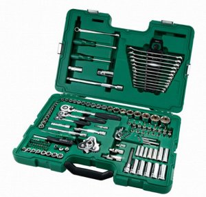09014A Набор инструментов 1/4"-3/8"\1/2"-128 предм