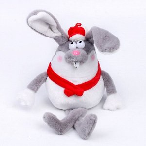 Мягкая игрушка «Кролик с шарфом»