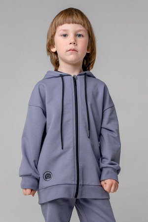 Куртка для мальчика Crockid КР 301925 мокрый асфальт к348
