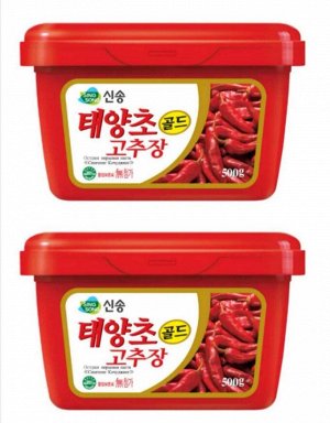 Паста перцовая острая Кочудян 500 г, (GOCHUJANG HOT PEPPER PASTE) CJ CheilJedang Ю.Корея