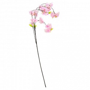 Декоративная ветка "Сакура" цвет - розовый, 130см (Китай)