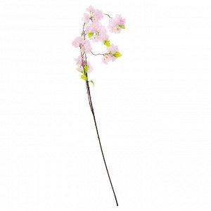 Декоративная ветка "Сакура" цвет - светло-розовый, 130см (Китай)